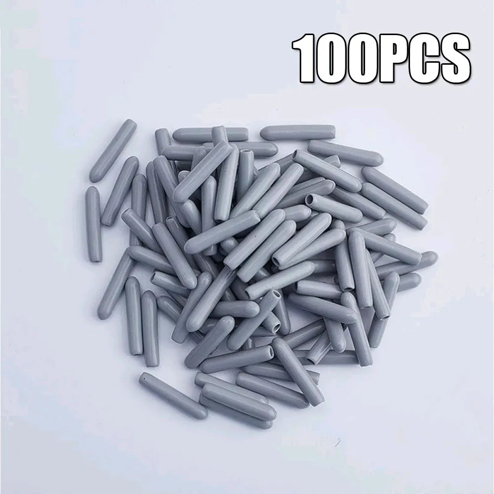 100pcs Dishwasher Rack Caps Tip Cover Cap Flexible Round End Cap Protective Sleeves For Sharp Article To Prevent Collision Cover