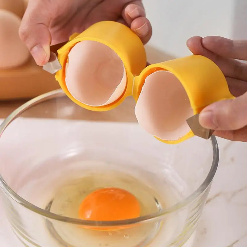 Egg Shell Opener Egg Opener Handheld Kitchen Baking Tools Egg Cutting Tool Portable Egg Cracking Tool For Home Kitchen Tools